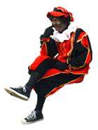 Zwarte Piet op pakjesavond